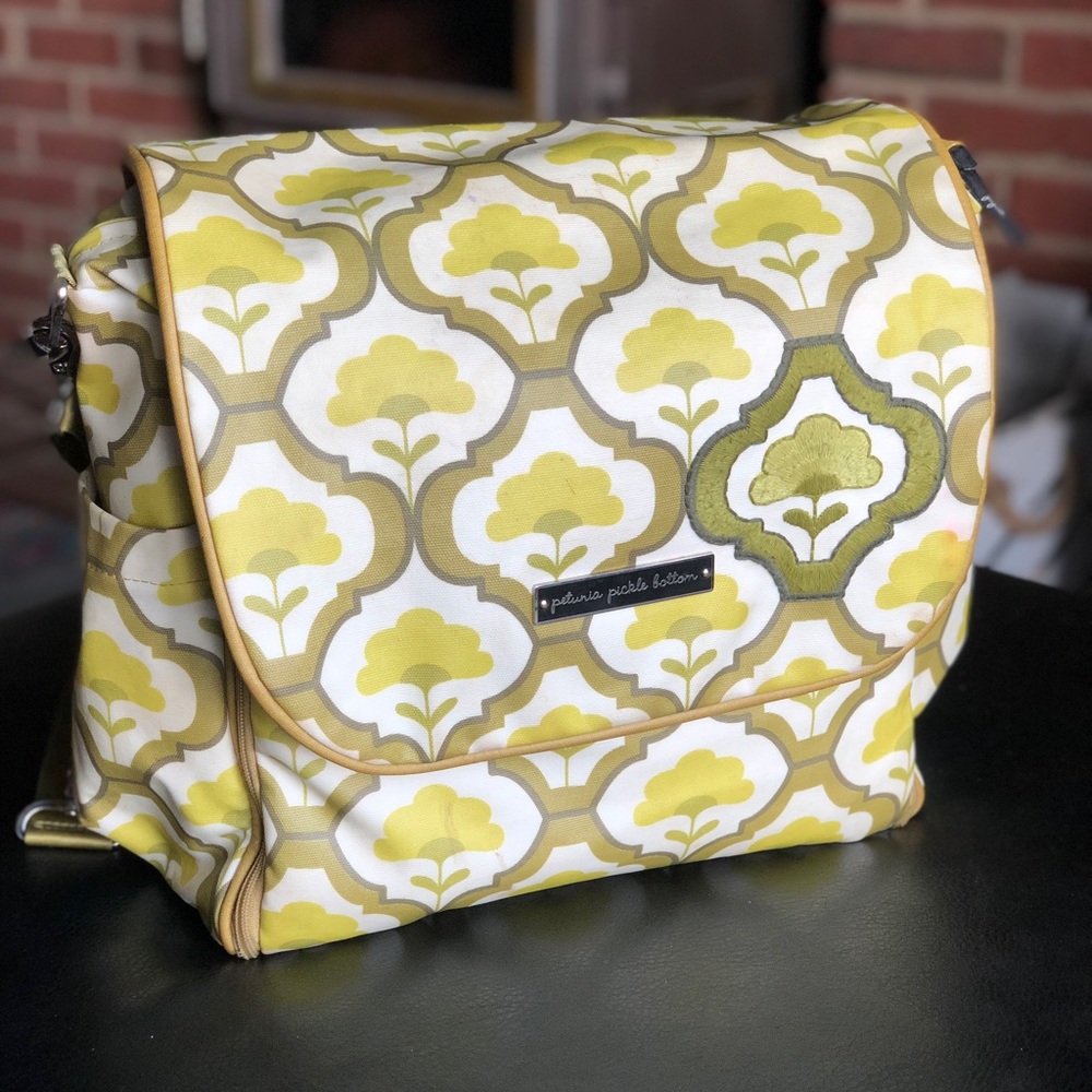 Boxy Backpack Diaper Bag - Lights of Lisbon